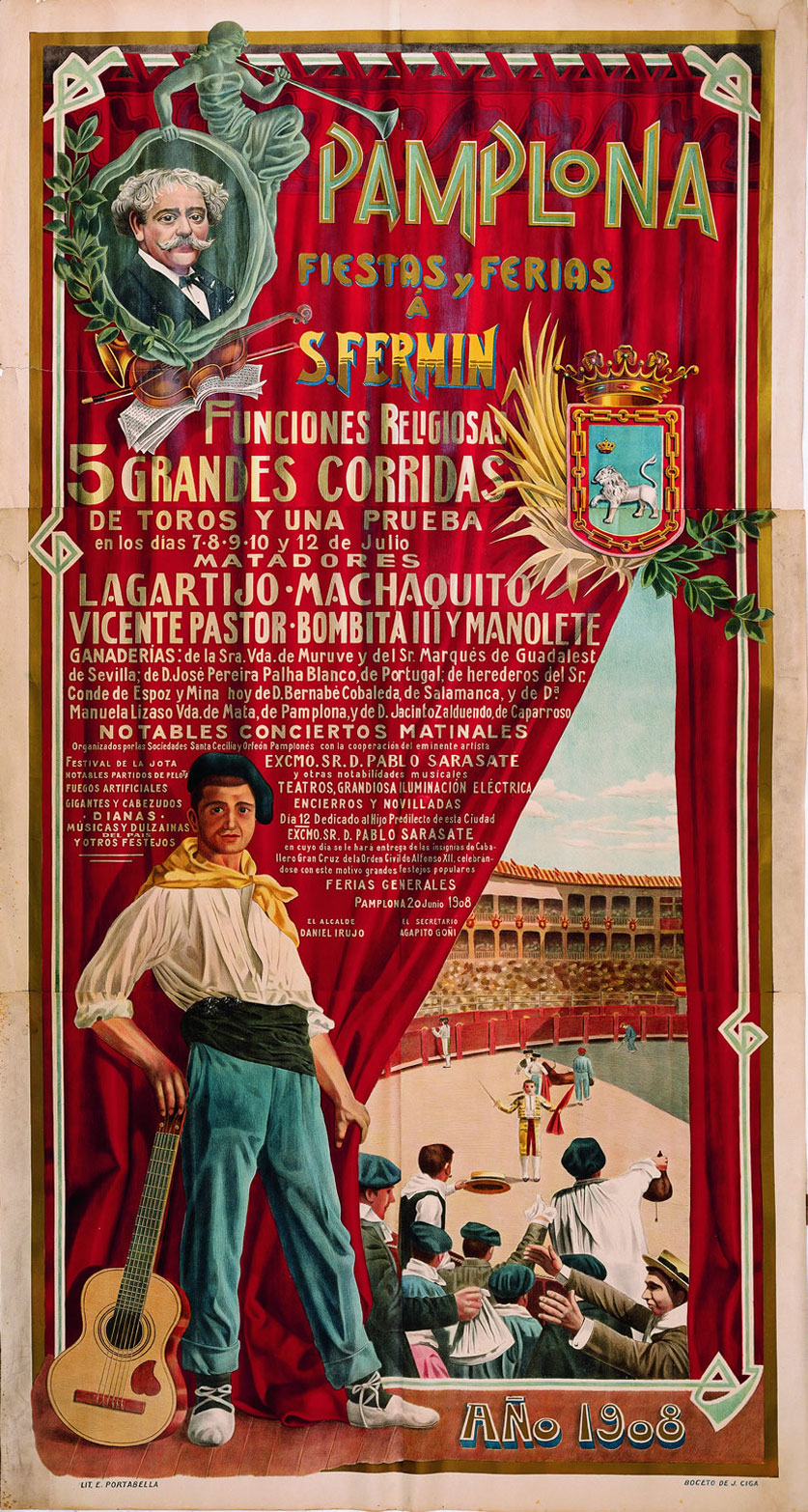 Fiestas en honor de San Fermín  